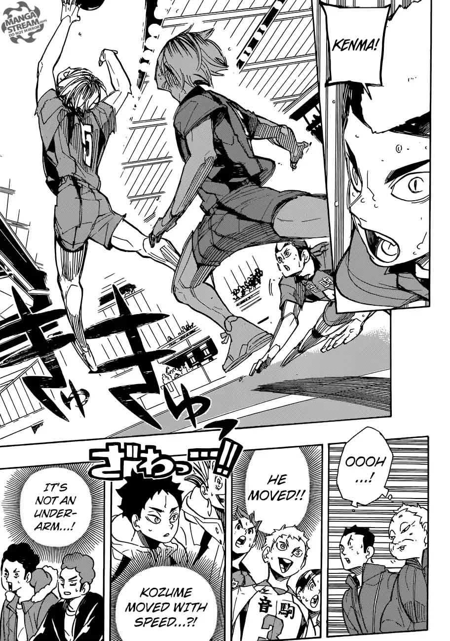 Haikyu!! Chapter 301 page 13