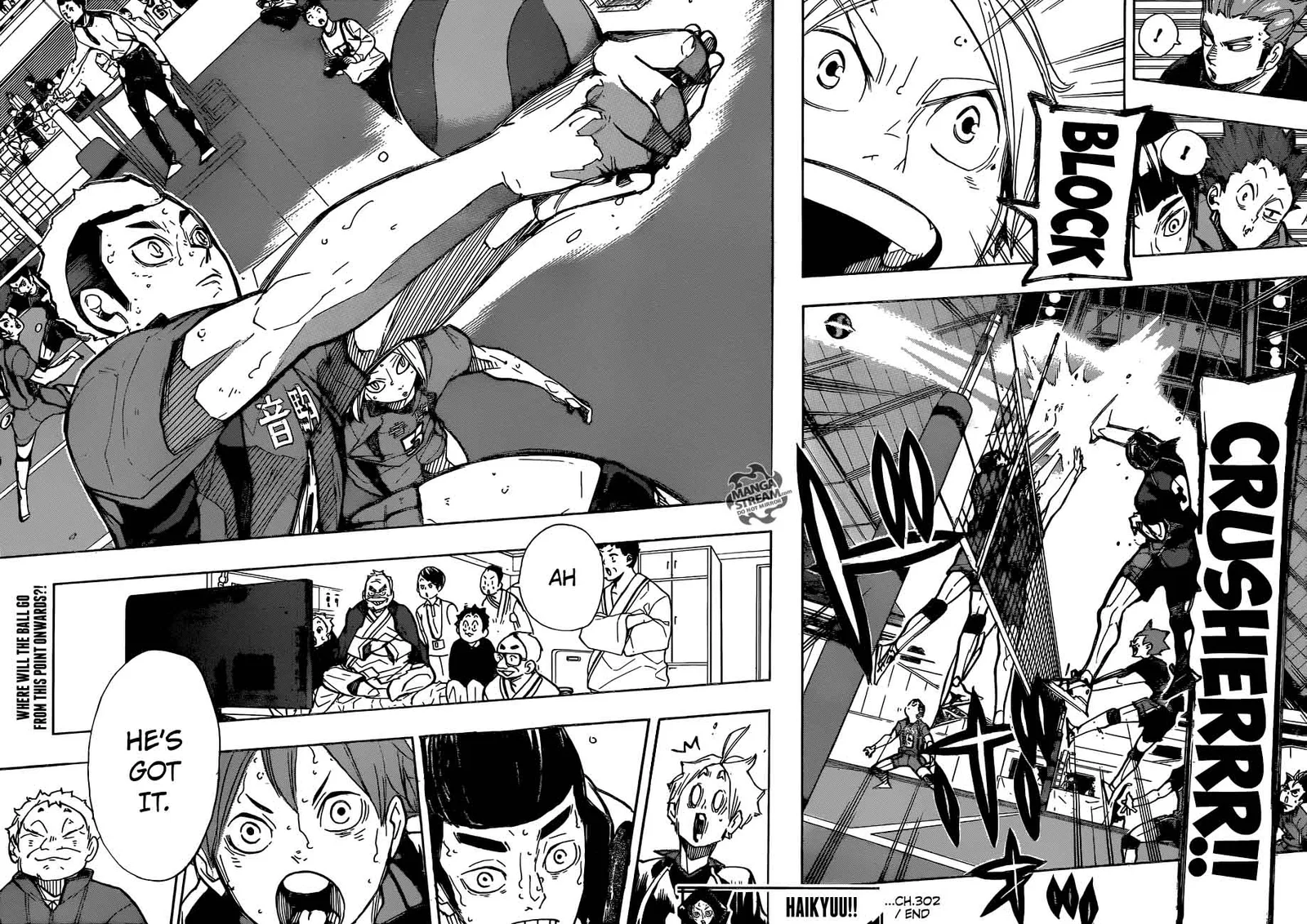 Haikyu!! Chapter 302 page 17