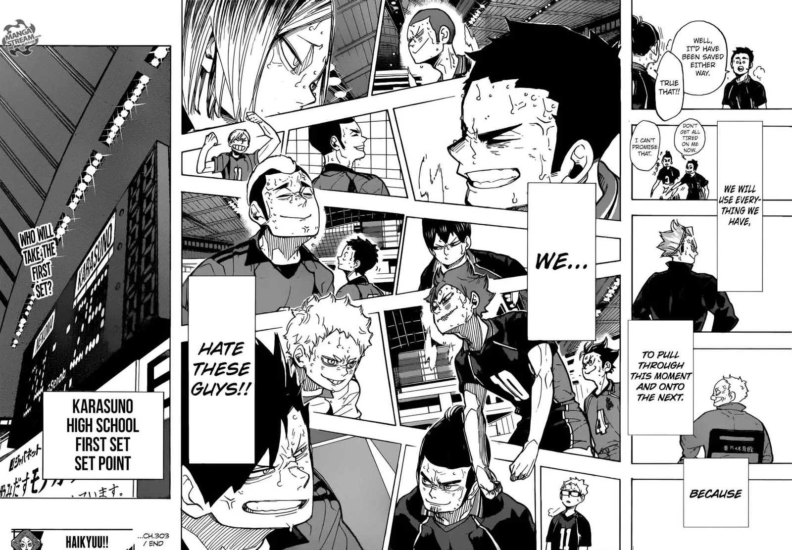 Haikyu!! Chapter 303 page 17