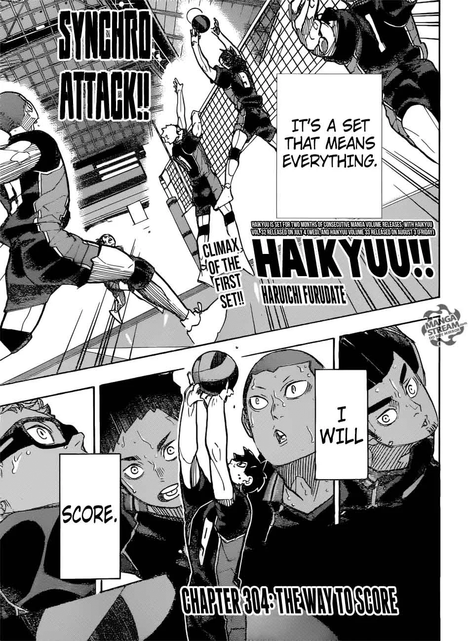 Haikyu!! Chapter 304 page 3