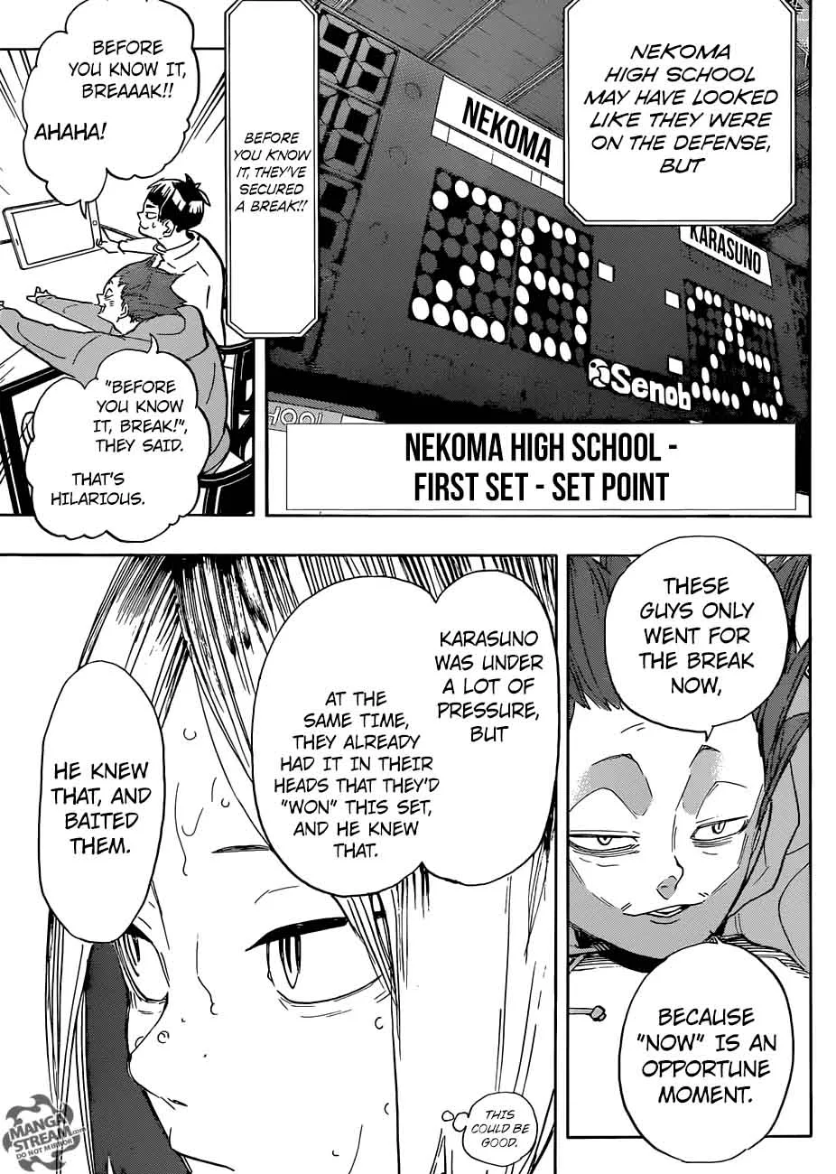 Haikyu!! Chapter 304 page 9