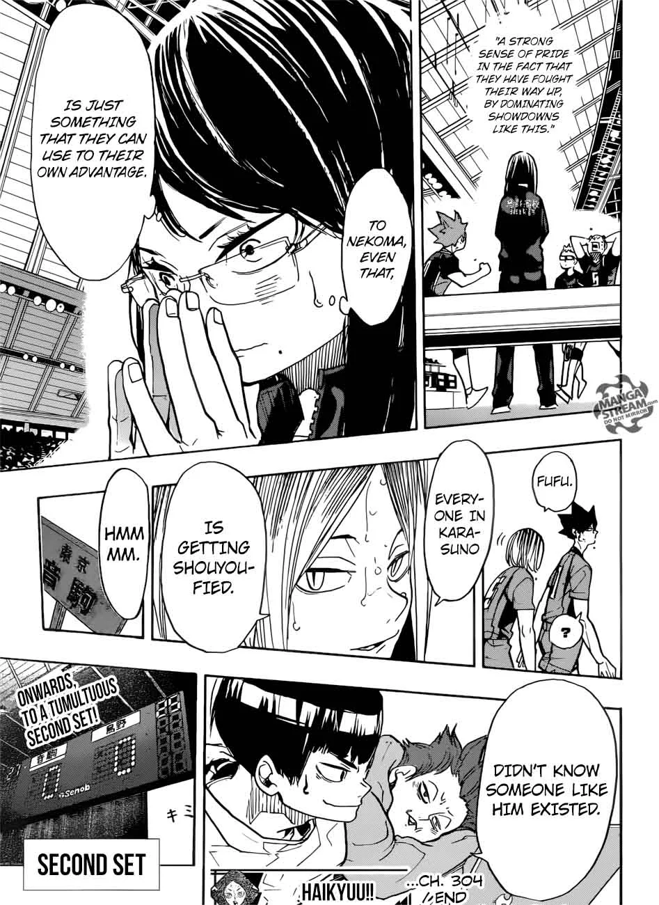 Haikyu!! Chapter 304 page 18