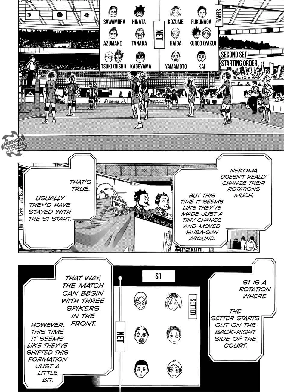 Haikyu!! Chapter 305 page 9