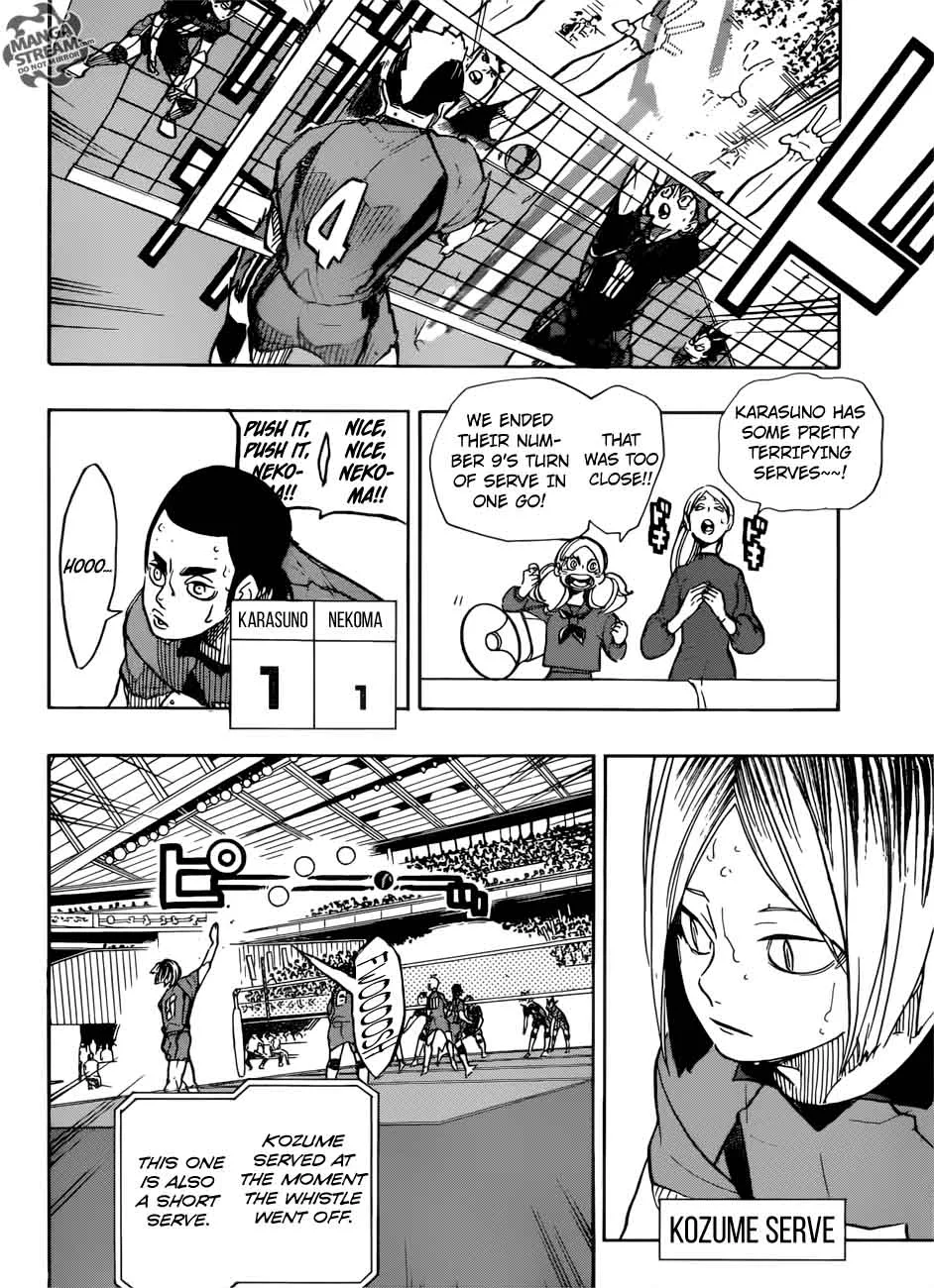 Haikyu!! Chapter 306 page 7