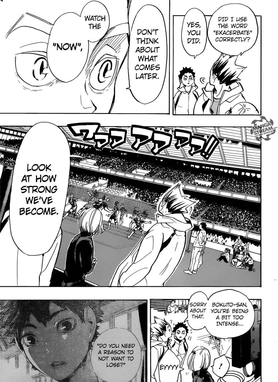 Haikyu!! Chapter 306 page 4