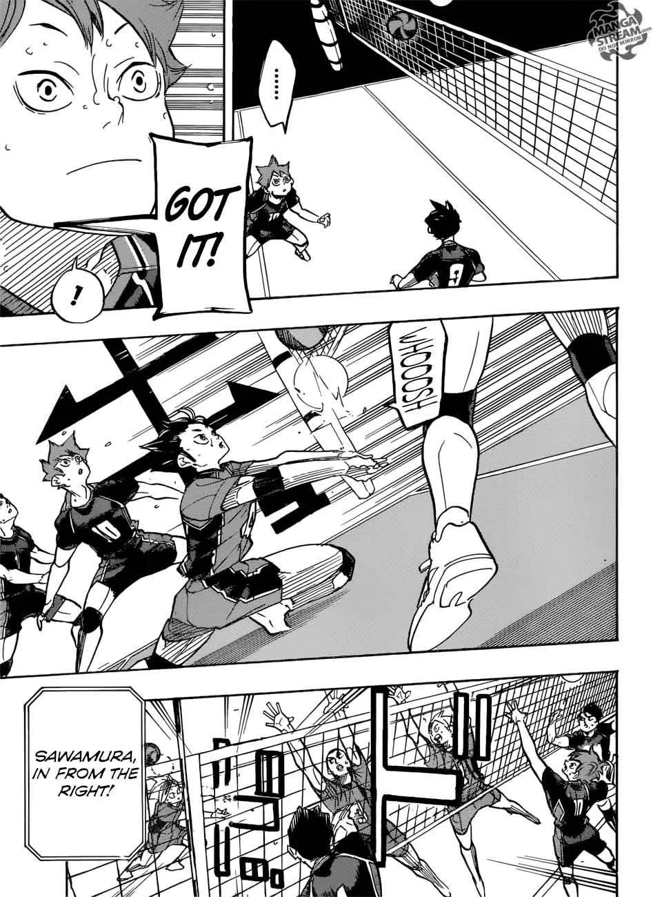 Haikyu!! Chapter 306 page 8