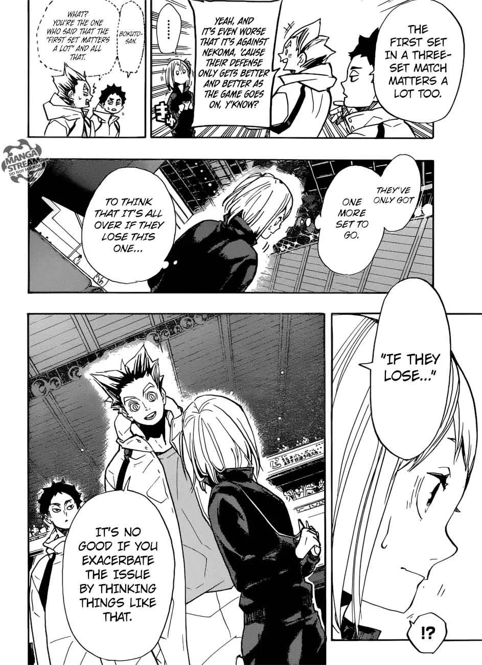 Haikyu!! Chapter 306 page 3