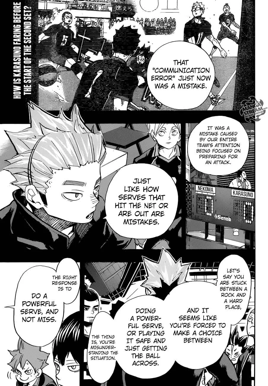 Haikyu!! Chapter 307 page 1
