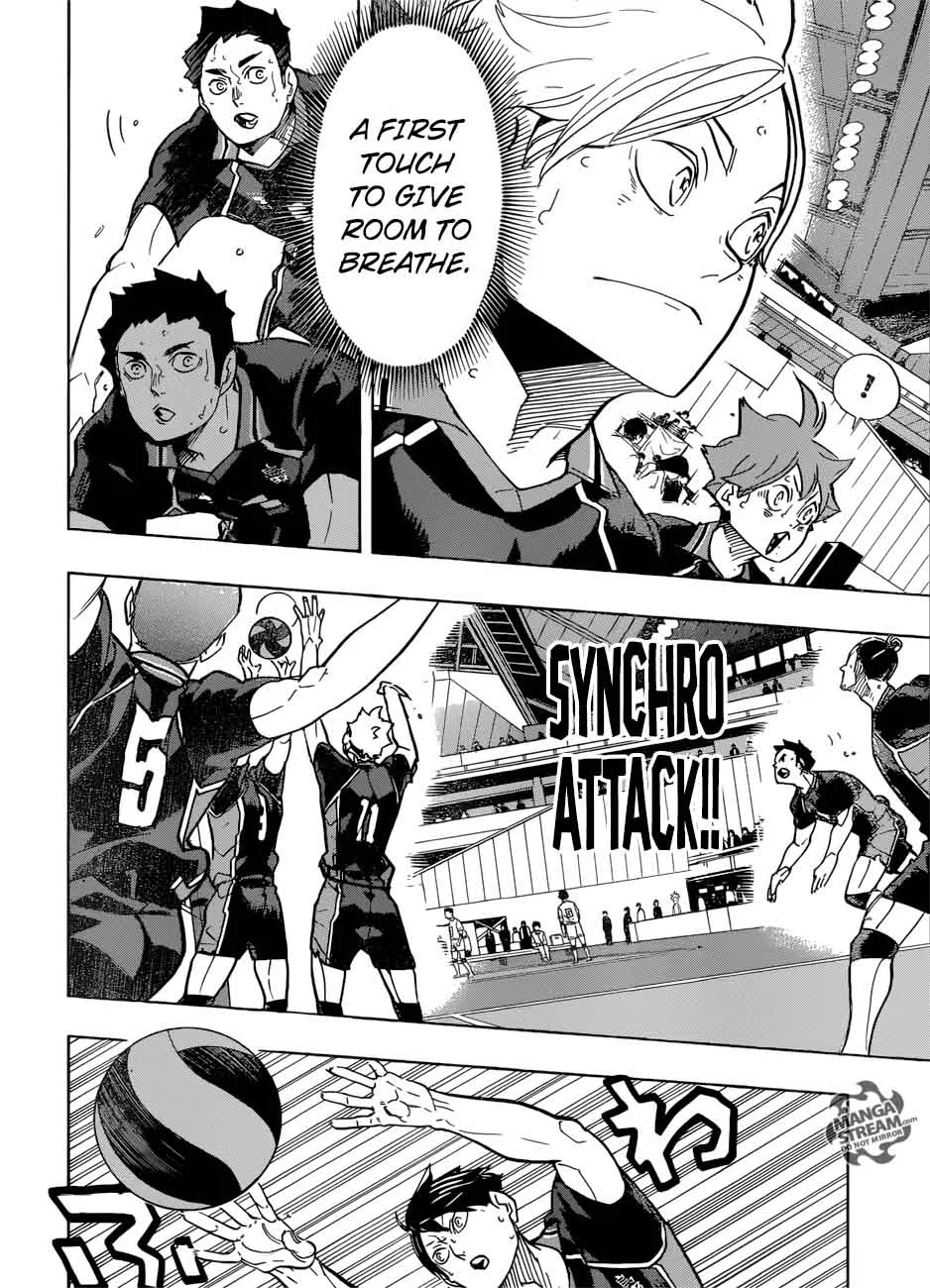 Haikyu!! Chapter 307 page 8