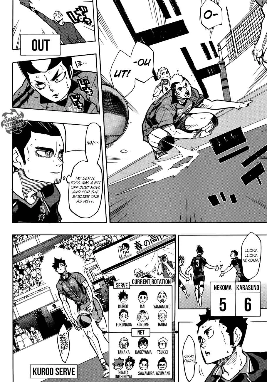 Haikyu!! Chapter 307 page 4