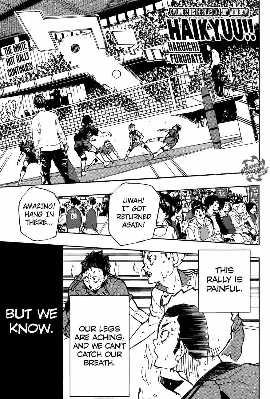 Haikyu!! Chapter 308 page 1
