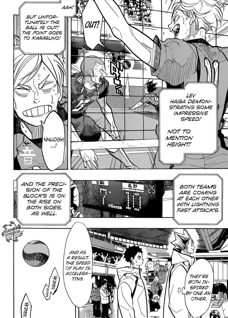 Haikyu!! Chapter 309 page 4