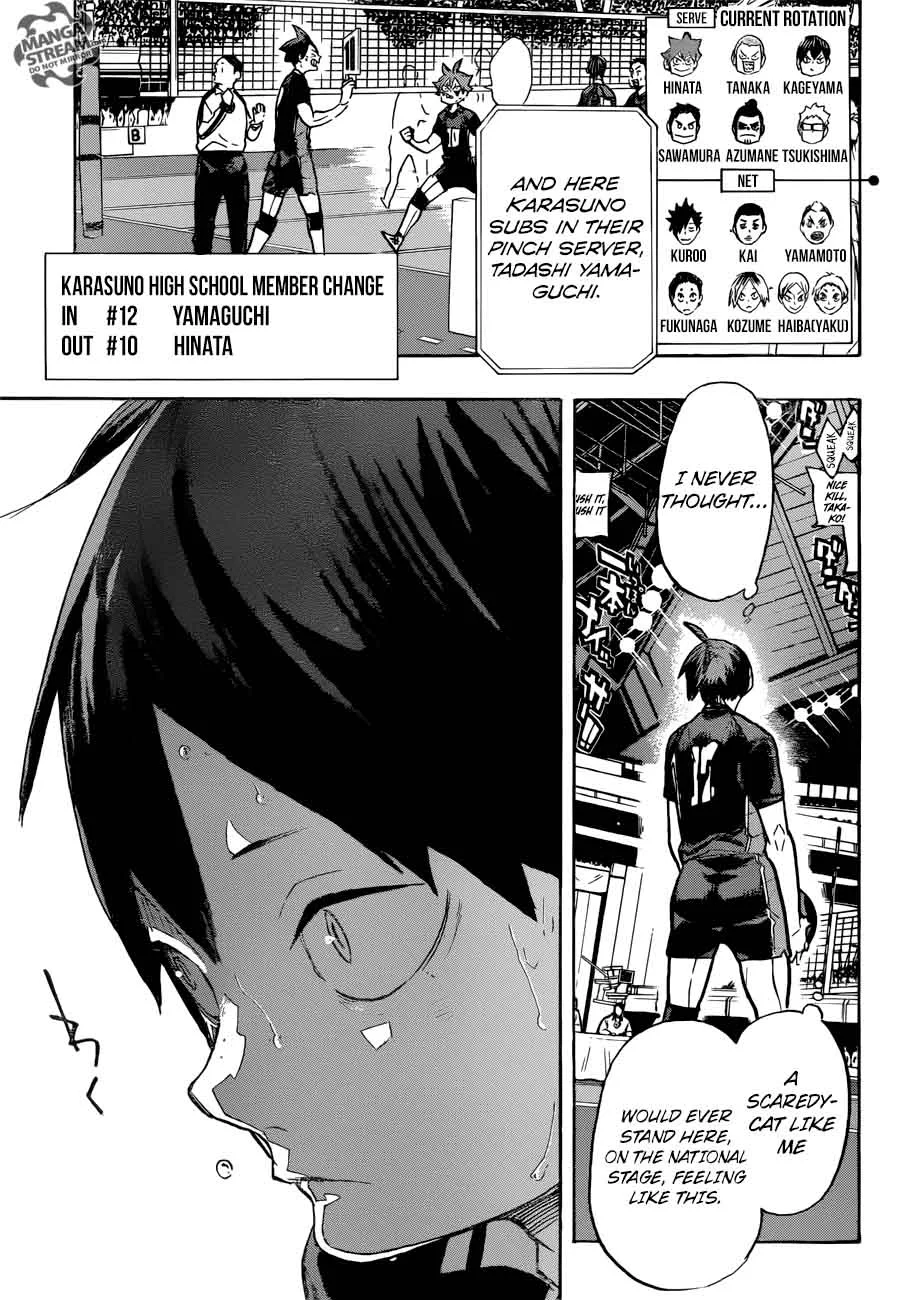 Haikyu!! Chapter 309 page 11