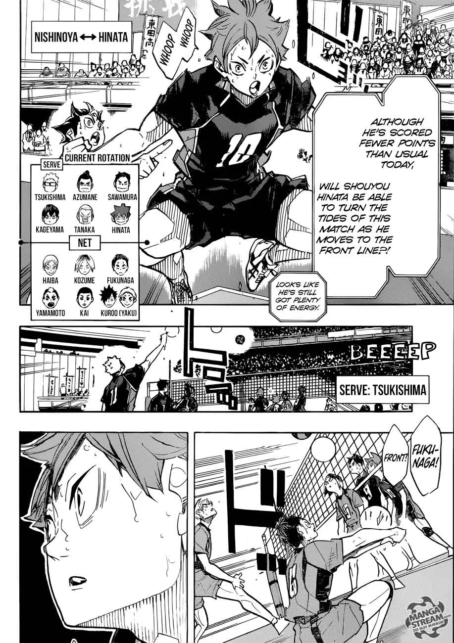 Haikyu!! Chapter 309 page 15