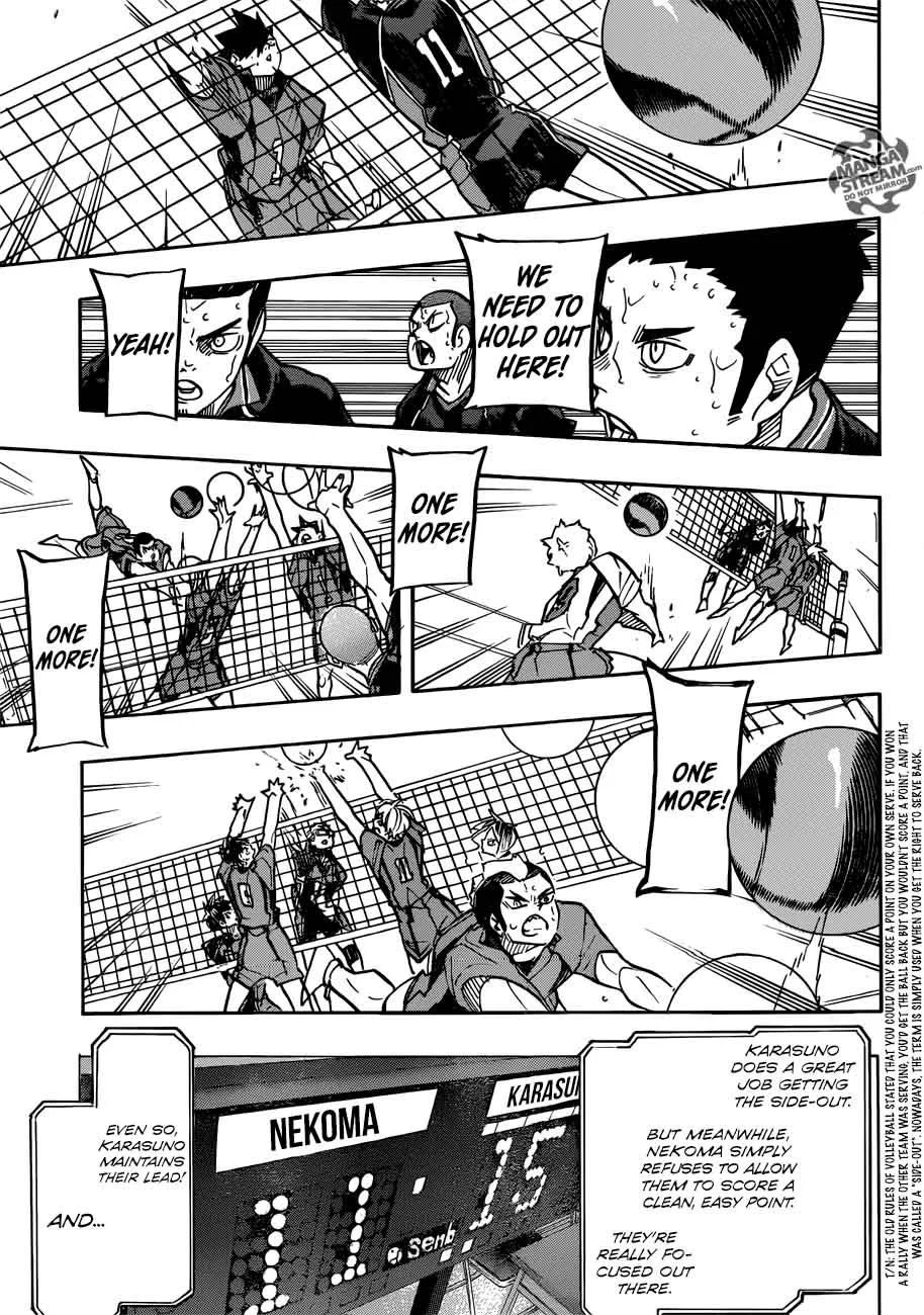 Haikyu!! Chapter 309 page 14
