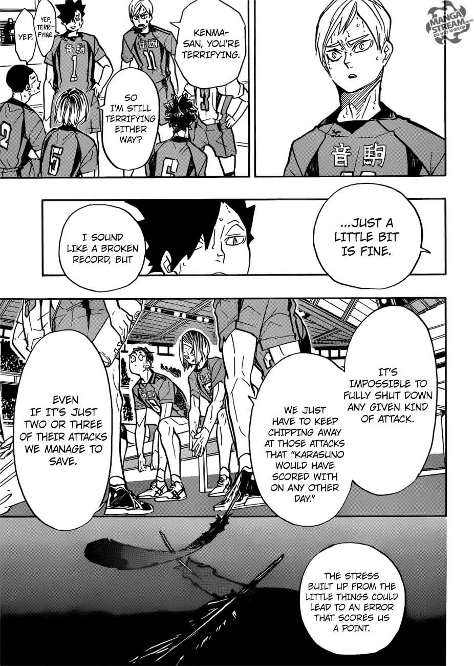 Haikyu!! Chapter 310 page 16