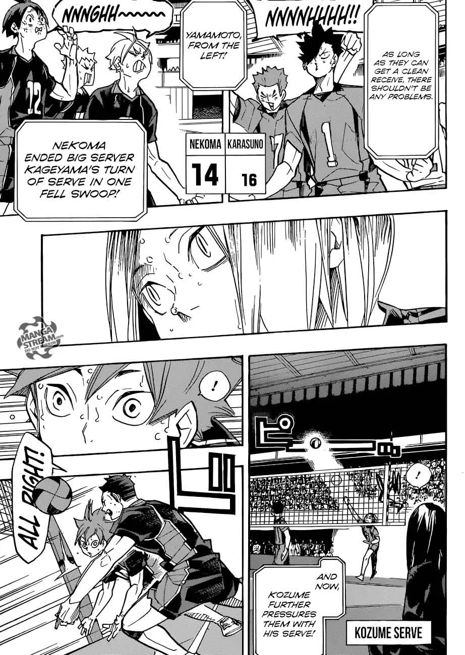 Haikyu!! Chapter 311 page 7