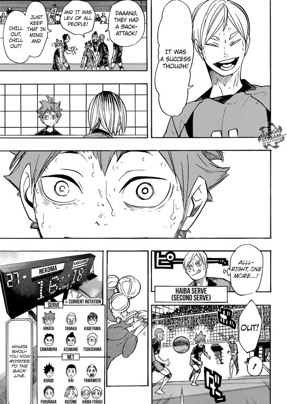 Haikyu!! Chapter 311 page 17