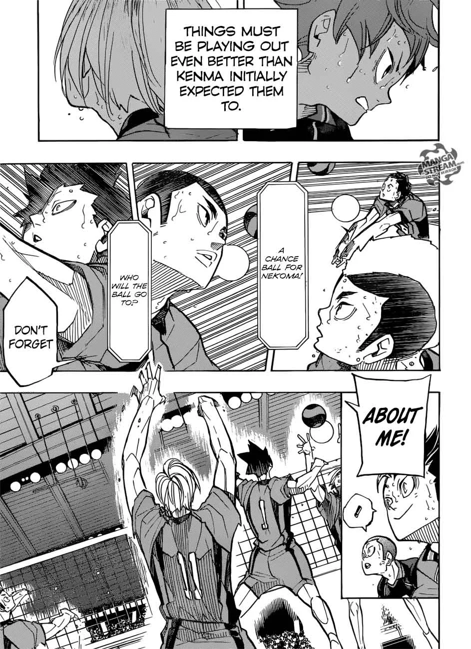 Haikyu!! Chapter 311 page 15