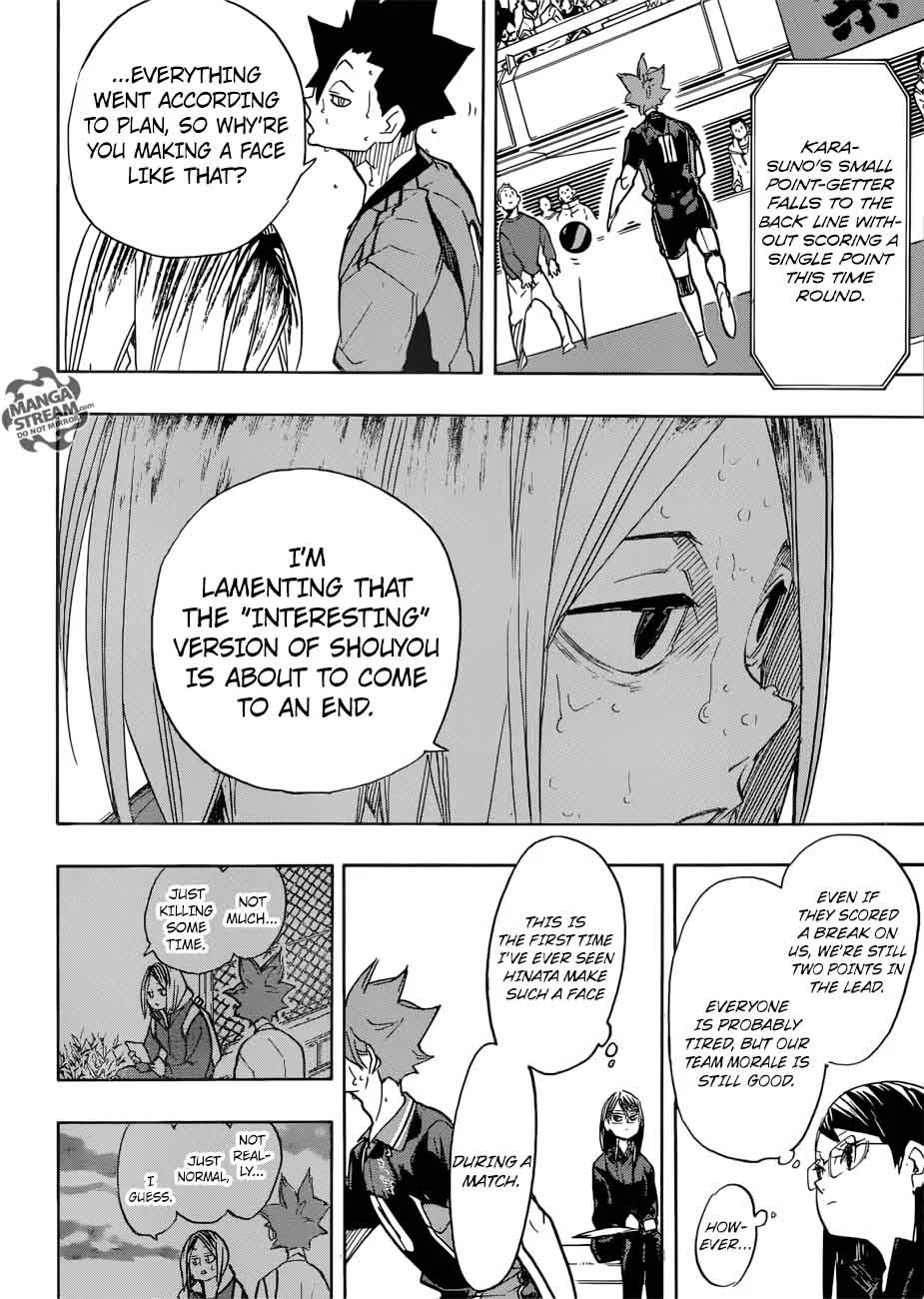 Haikyu!! Chapter 311 page 18