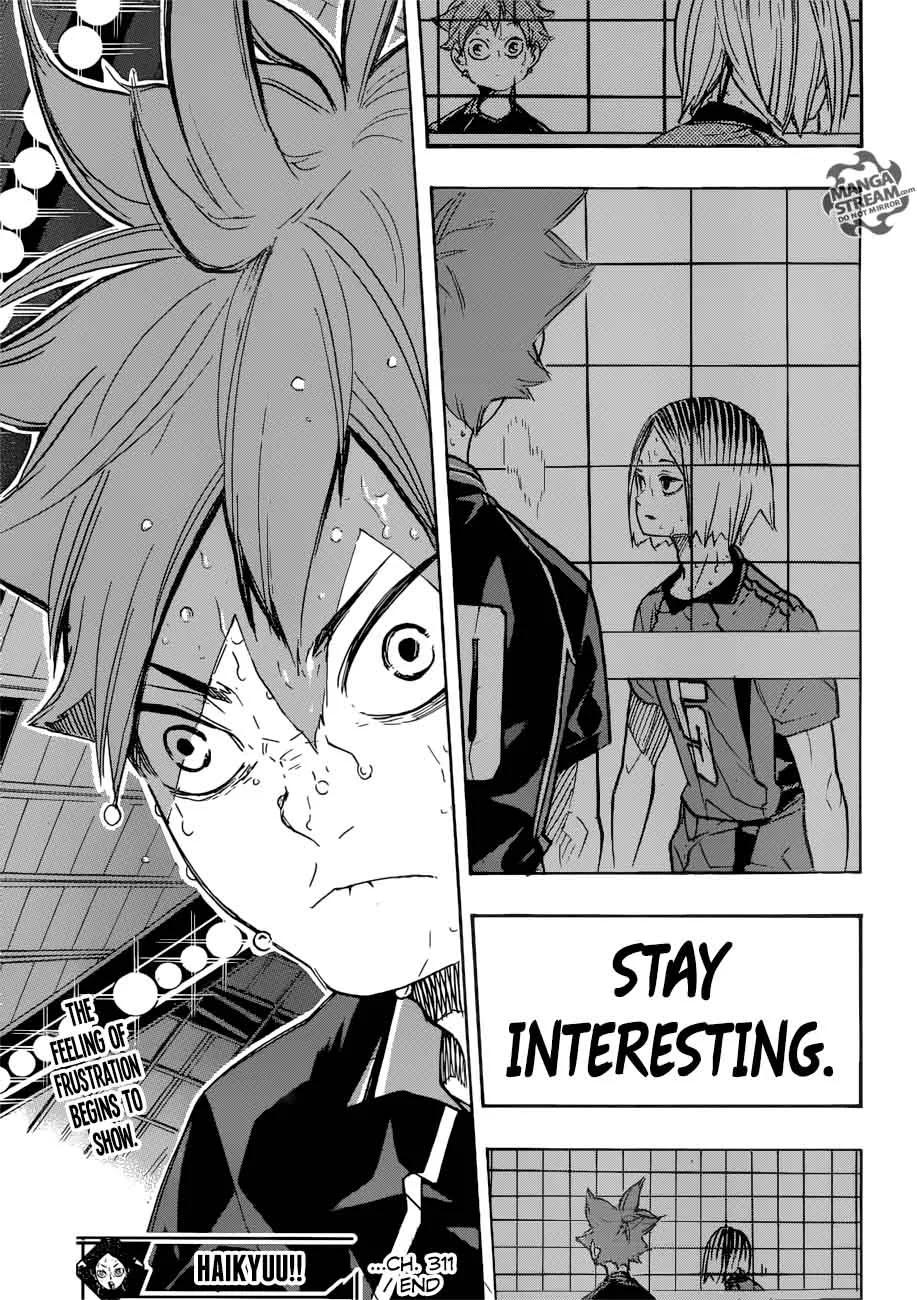 Haikyu!! Chapter 311 page 19