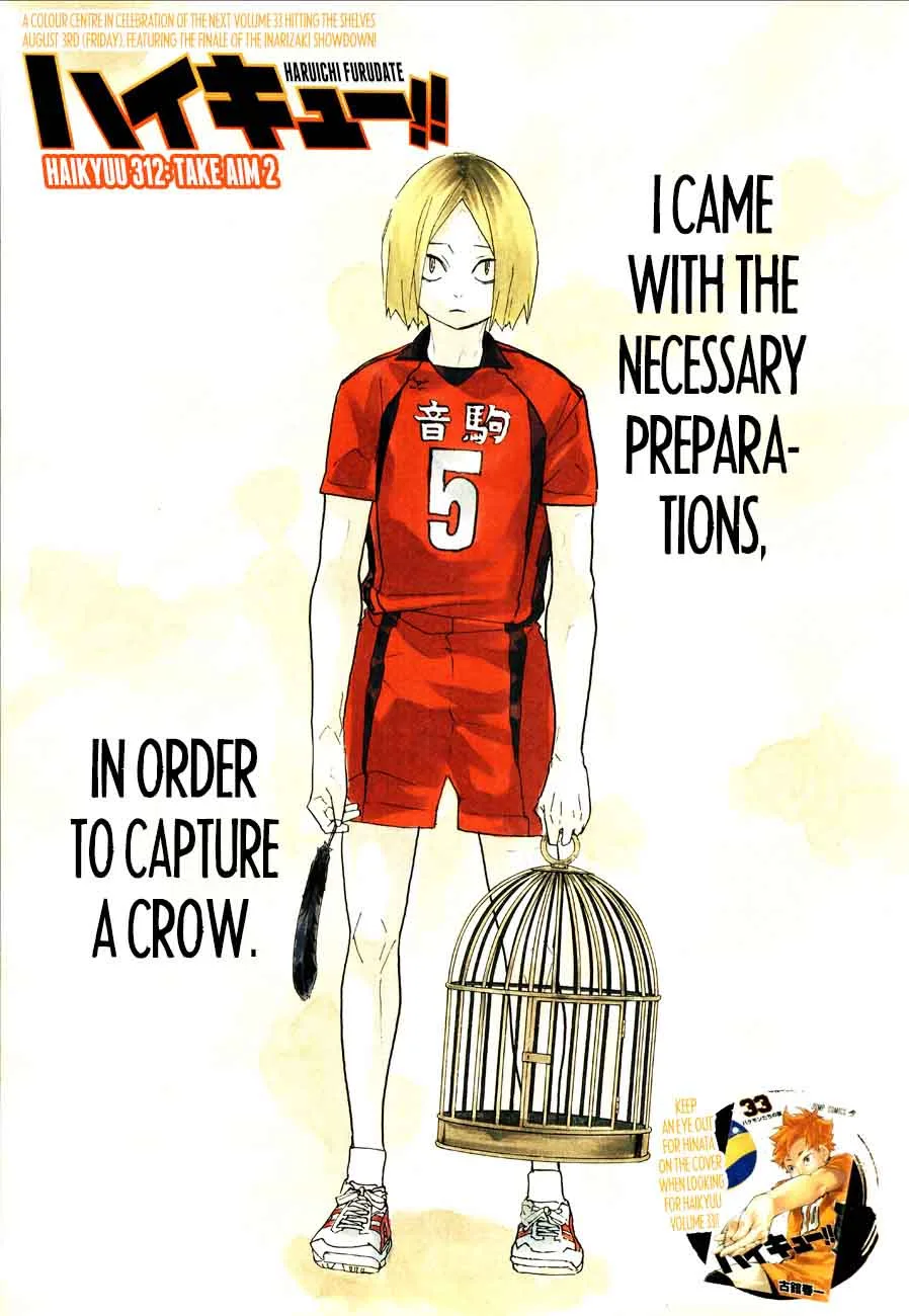 Haikyu!! Chapter 312 page 1