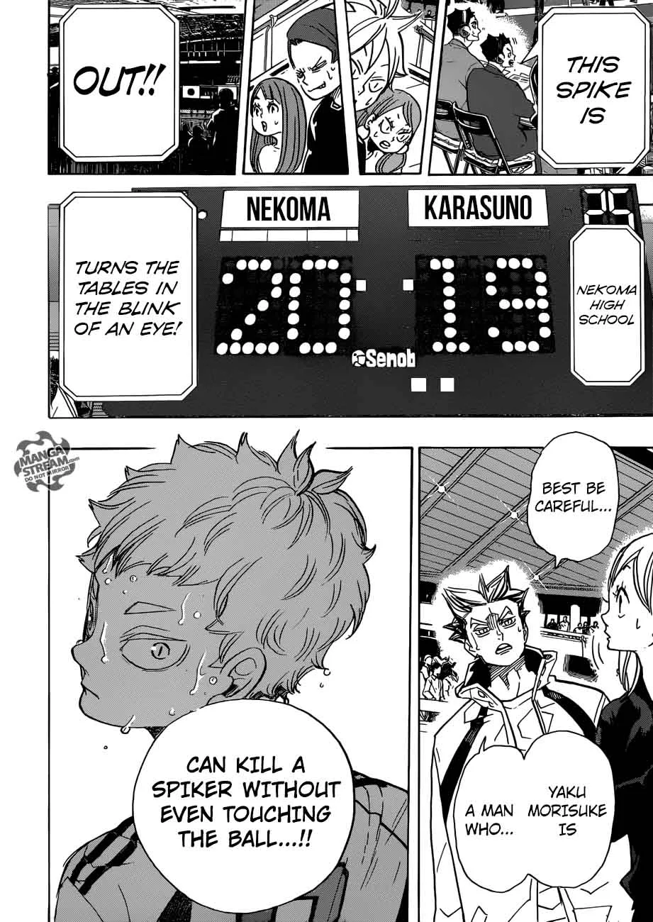 Haikyu!! Chapter 312 page 16
