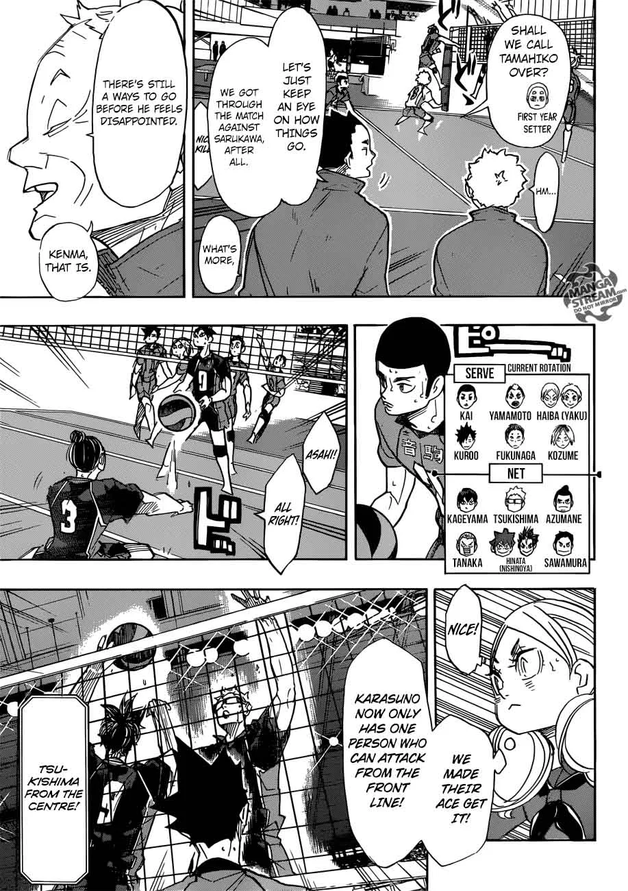 Haikyu!! Chapter 312 page 8