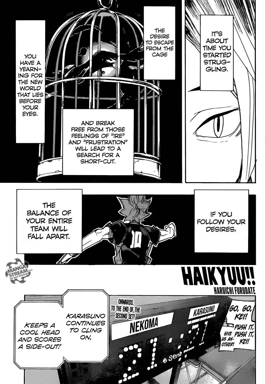 Haikyu!! Chapter 313 page 1