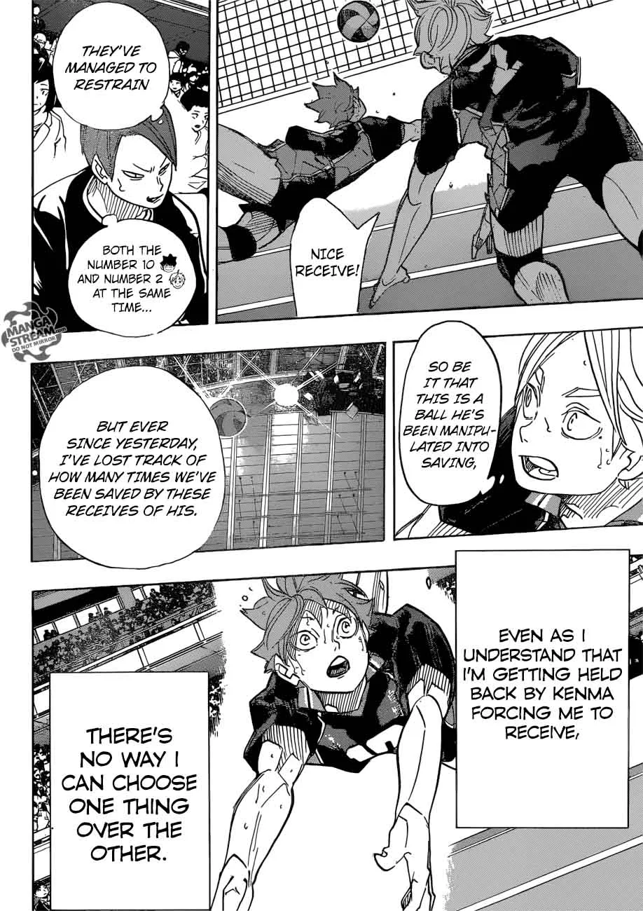 Haikyu!! Chapter 313 page 10