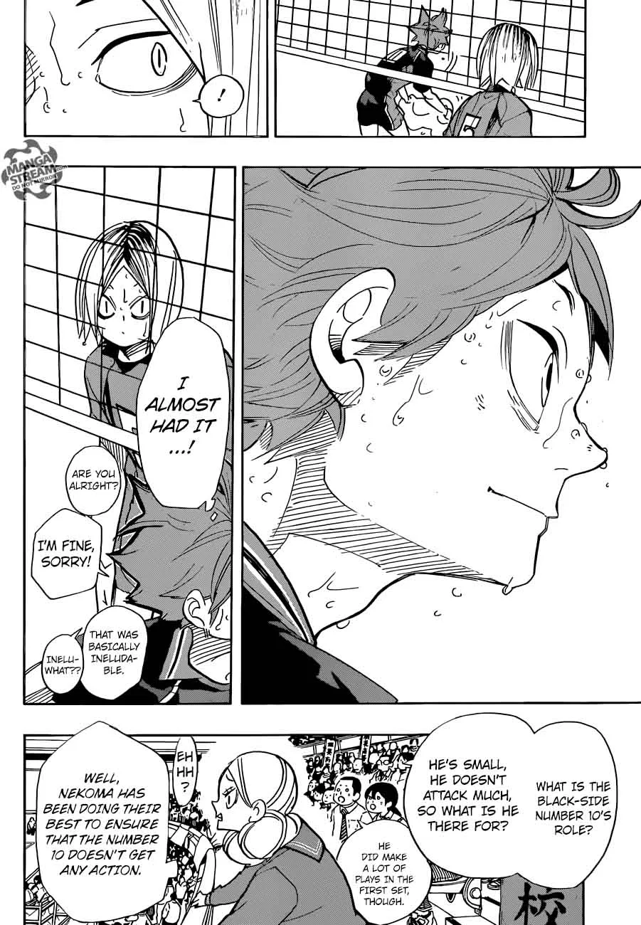 Haikyu!! Chapter 313 page 17