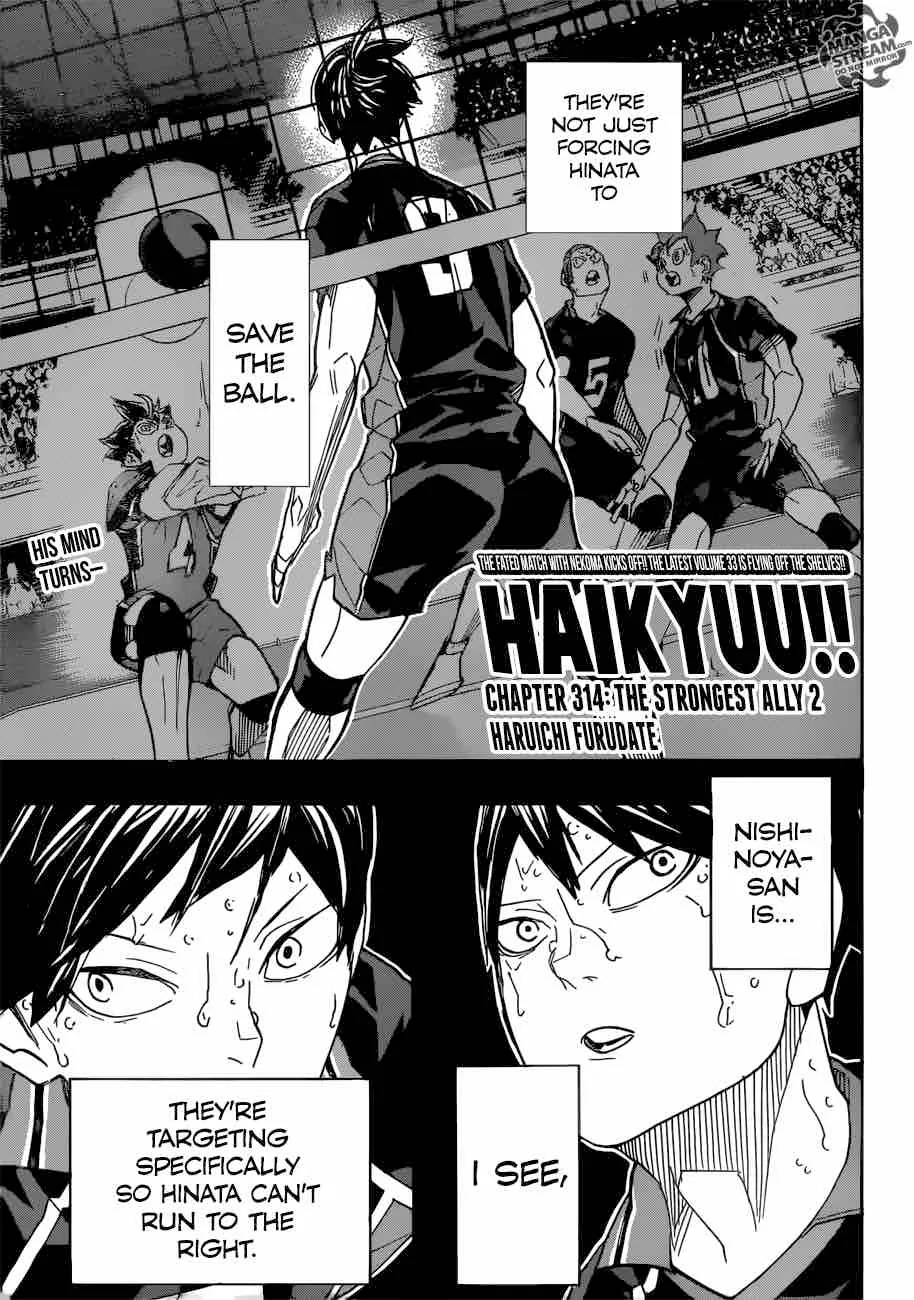 Haikyu!! Chapter 314 page 1