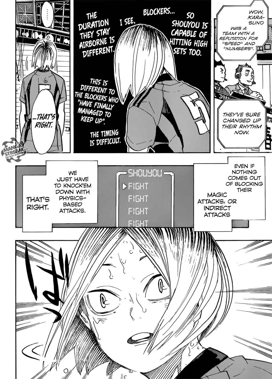 Haikyu!! Chapter 315 page 14