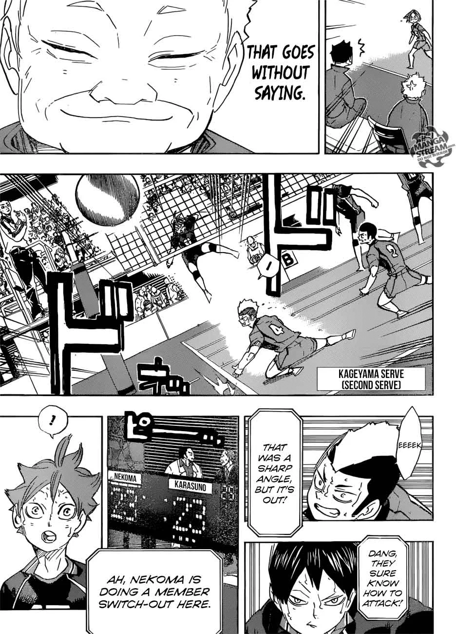Haikyu!! Chapter 315 page 15