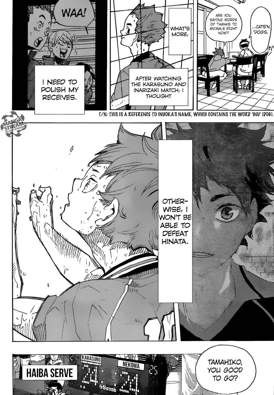Haikyu!! Chapter 316 page 17