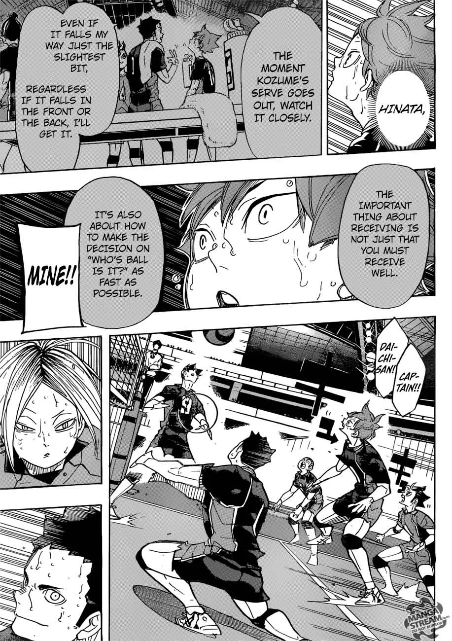 Haikyu!! Chapter 316 page 4