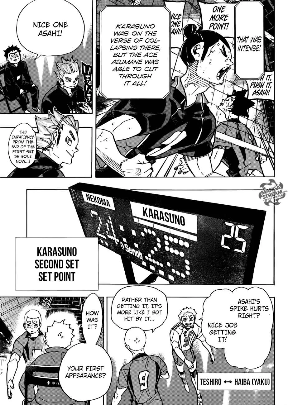 Haikyu!! Chapter 317 page 8