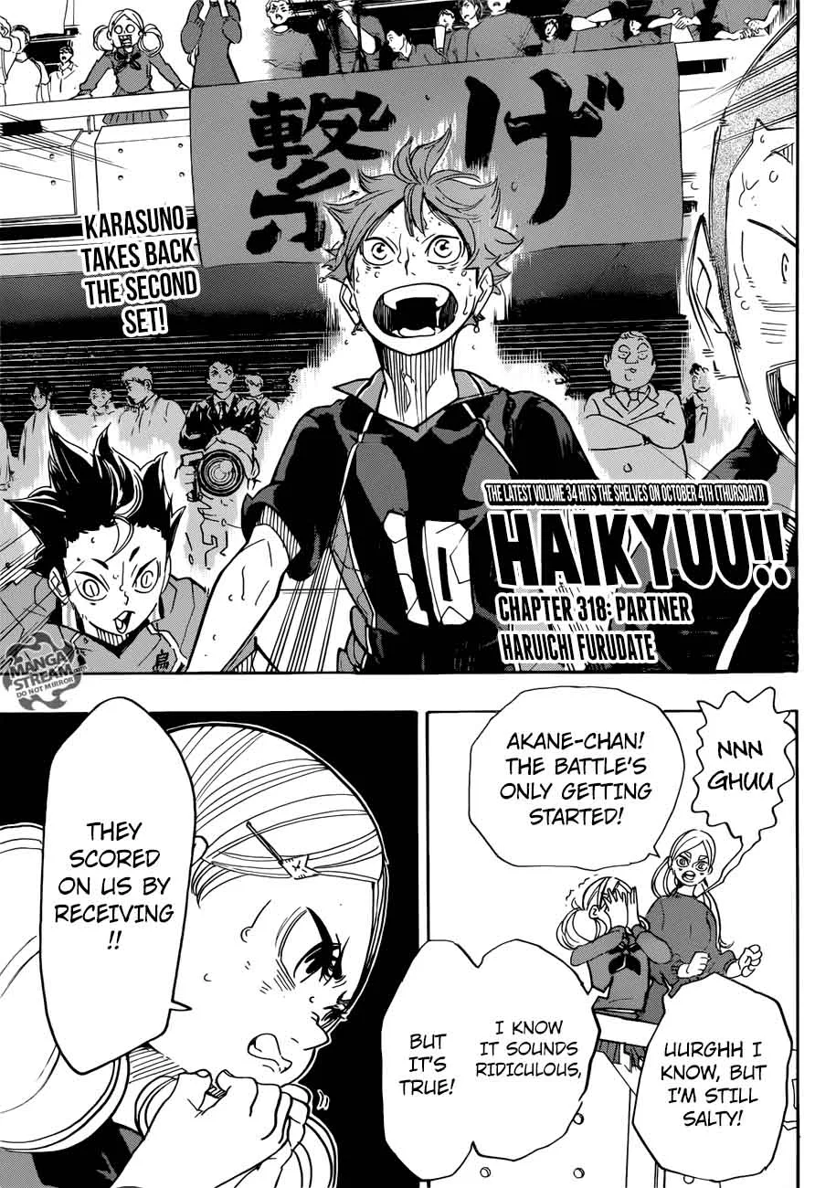 Haikyu!! Chapter 318 page 1