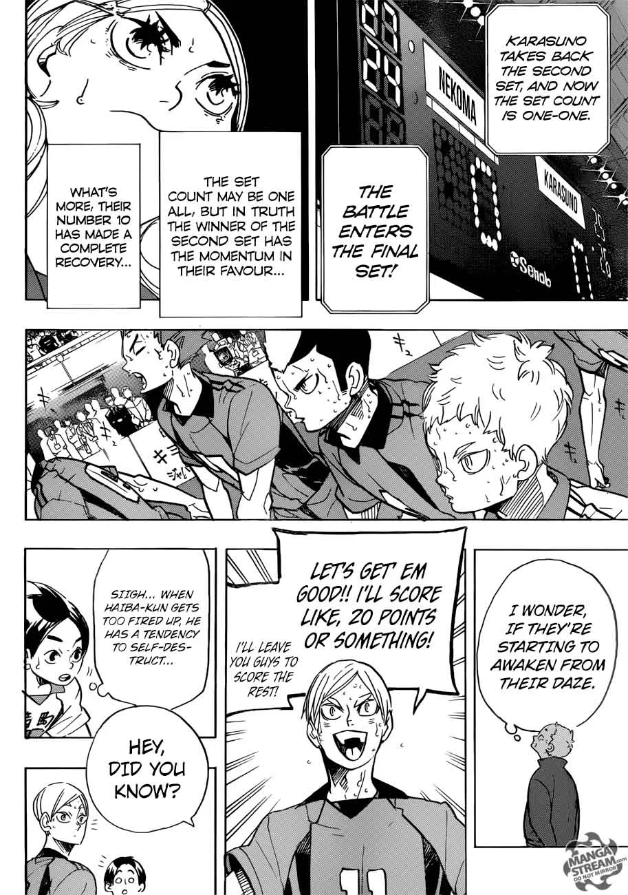 Haikyu!! Chapter 318 page 2