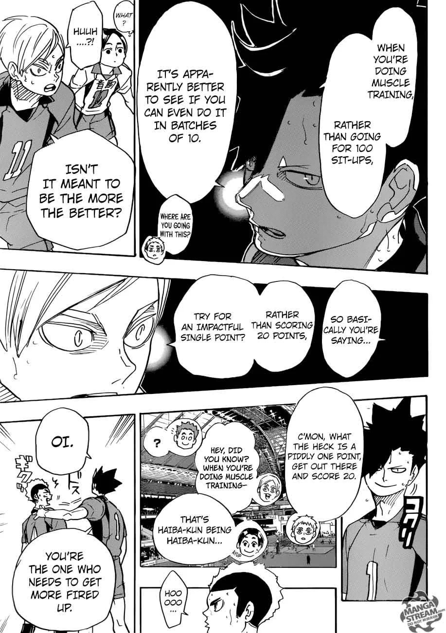 Haikyu!! Chapter 318 page 3