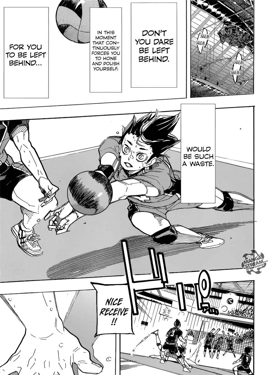 Haikyu!! Chapter 319 page 13