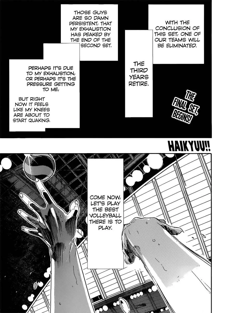Haikyu!! Chapter 319 page 1