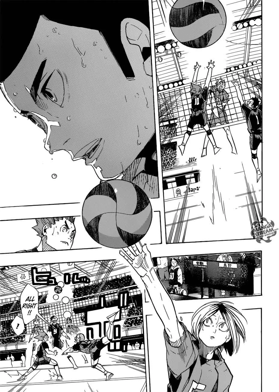 Haikyu!! Chapter 319 page 8