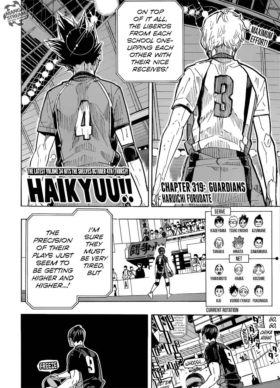 Haikyu!! Chapter 319 page 5