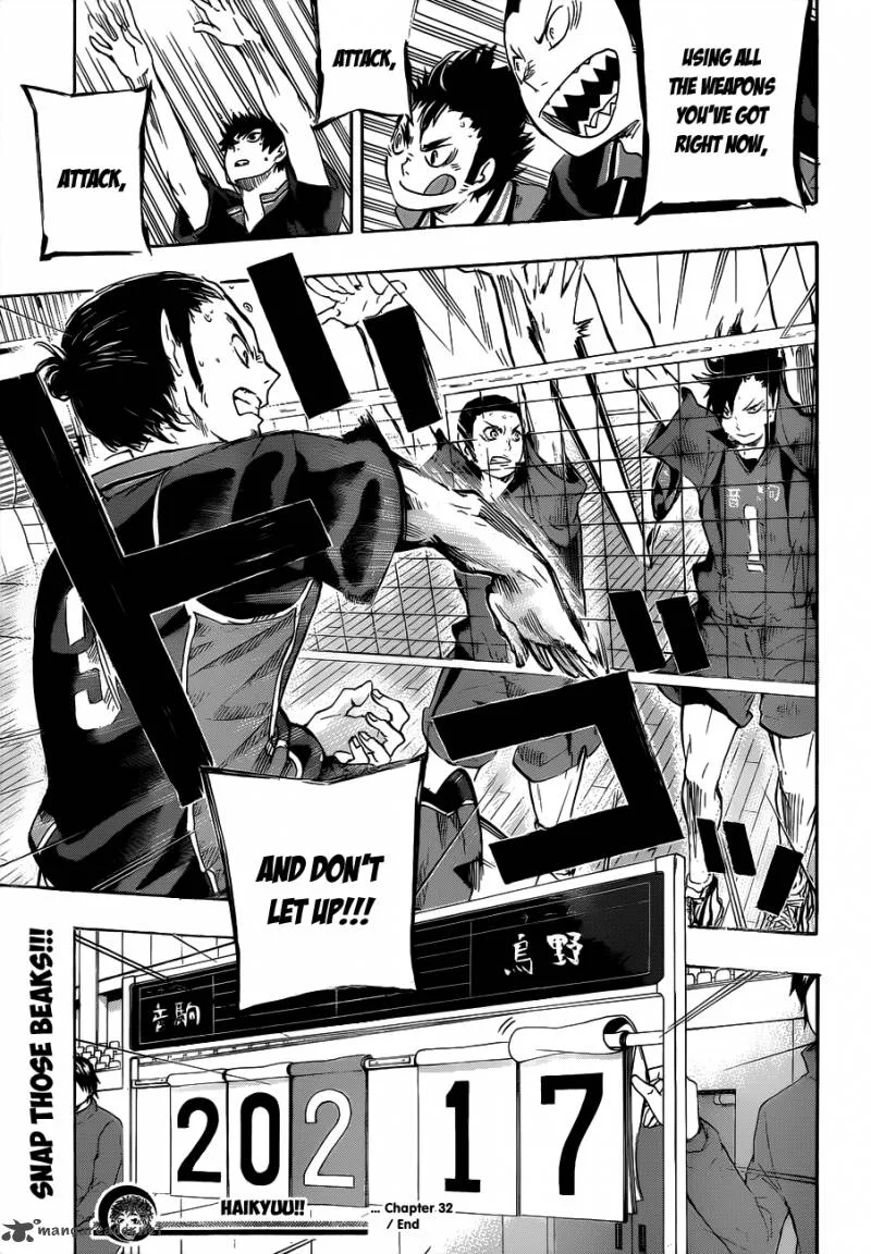 Haikyu!! Chapter 32 page 21