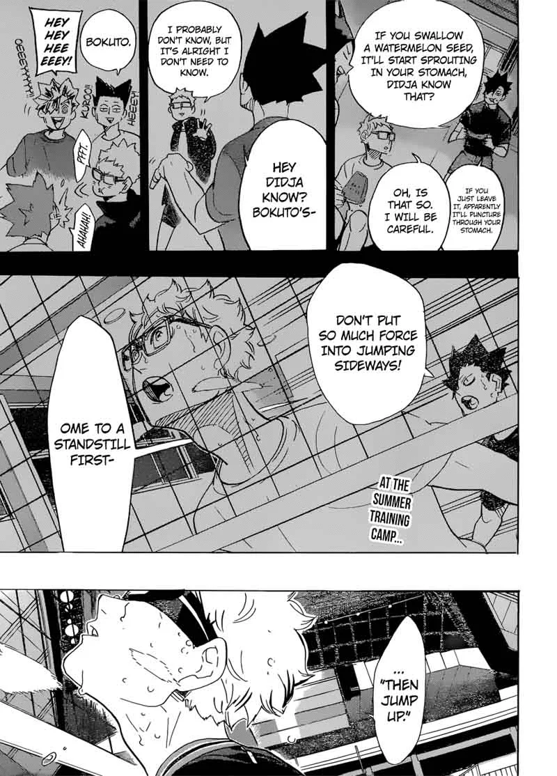Haikyu!! Chapter 320 page 1