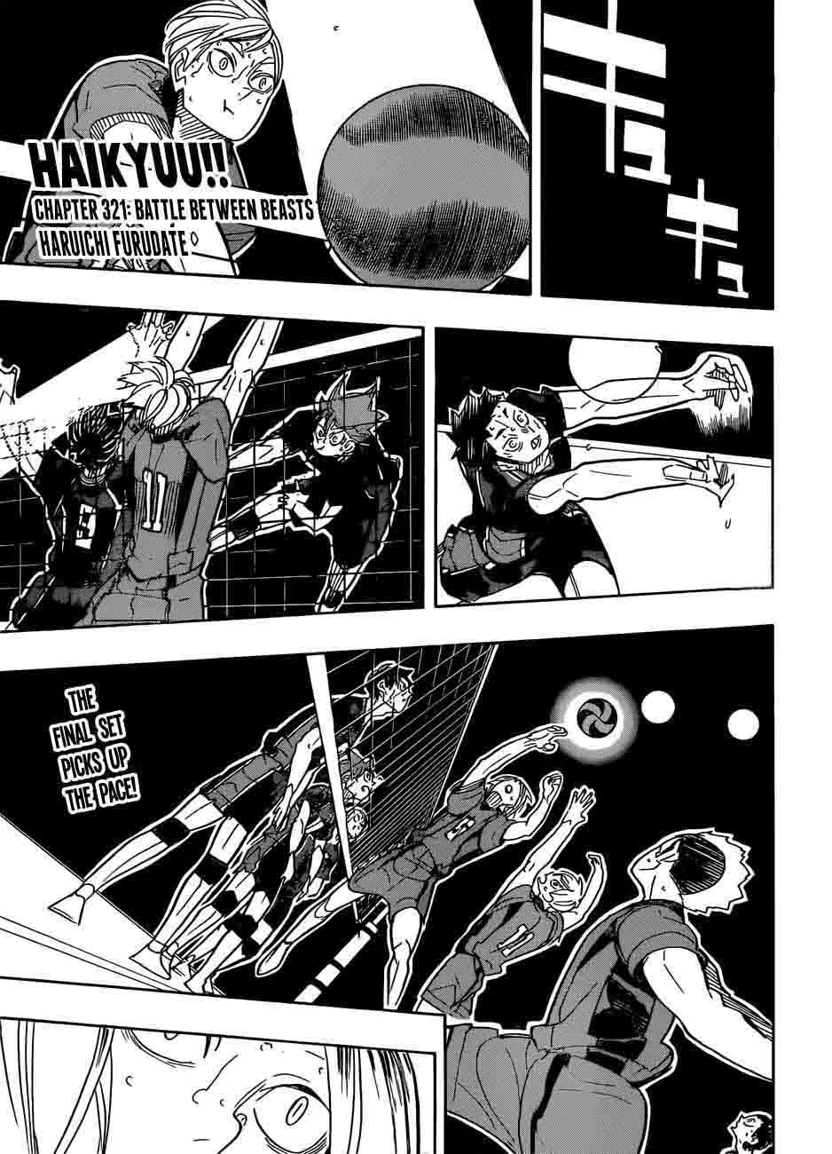 Haikyu!! Chapter 321 page 1