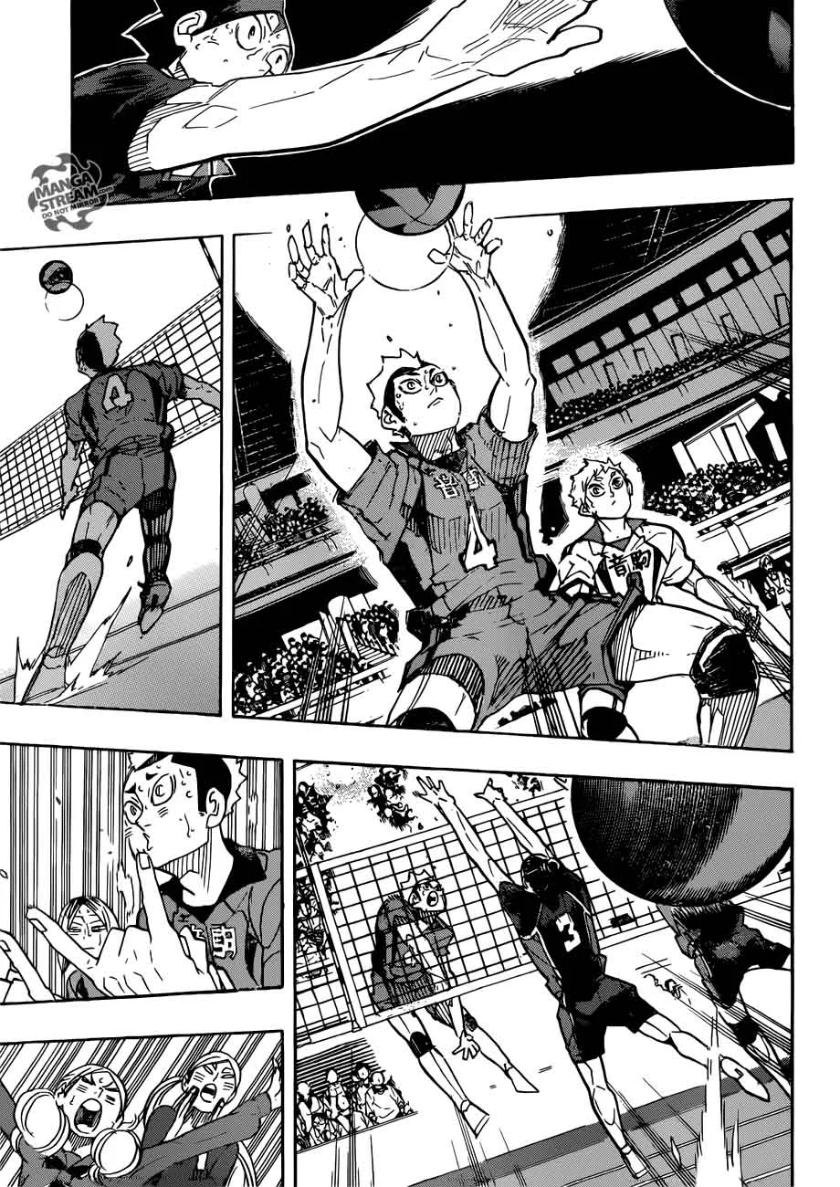 Haikyu!! Chapter 321 page 9