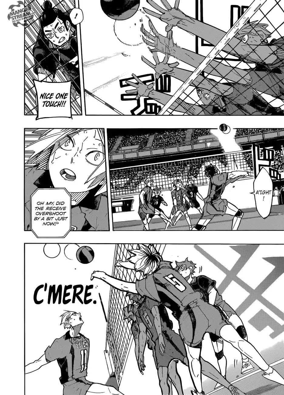Haikyu!! Chapter 321 page 4