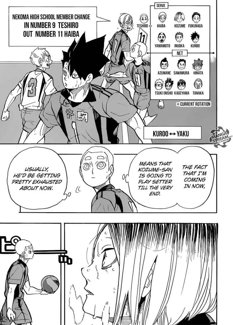 Haikyu!! Chapter 322 page 13